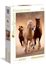 clemontoni Clementoni - Puzzel - 1000 Stukjes - Rennende Paarden