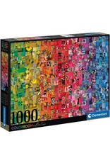 CLEMENTONI Clementoni - Puzzel - 1000 Stukjes - Collage - Colorboom Collection