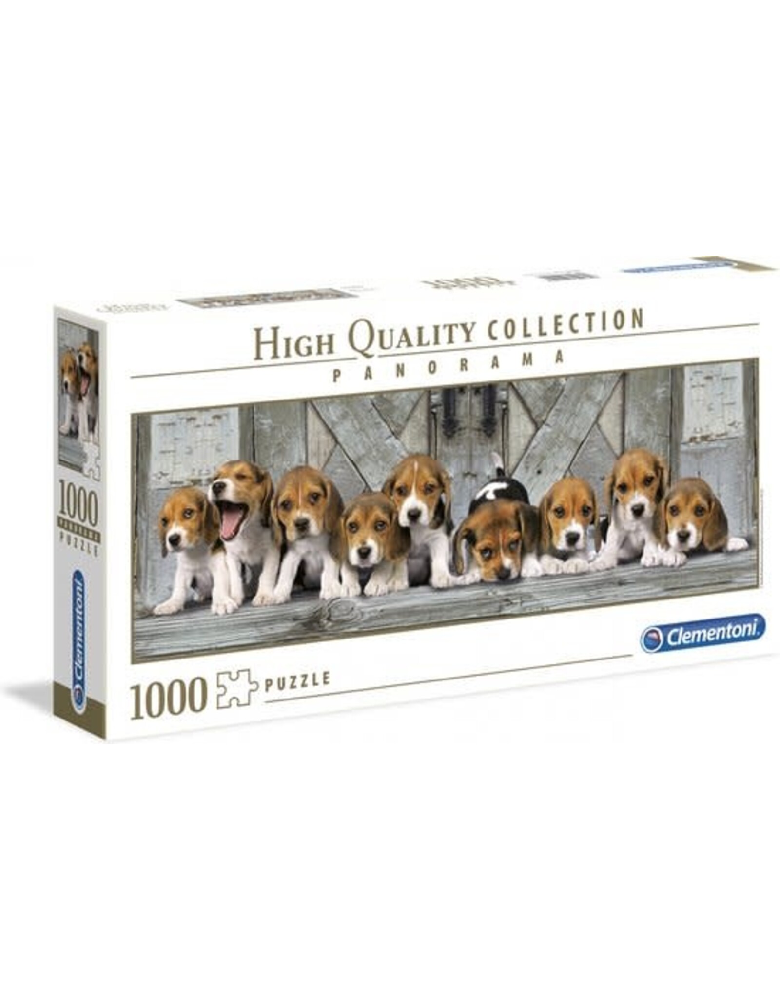 clemontoni Clementoni - Puzzel - 1000 Stukjes - Beagles Panorama
