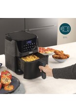 PRINCESS Princess Airfryer 182031 - Heteluchtfriteuse - Digital Aerofryer - 3,5 L - Digital Touch Screen - 10 Automatische programma's - Inclusief receptenboek
