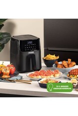 PRINCESS Princess Airfryer 182031 - Heteluchtfriteuse - Digital Aerofryer - 3,5 L - Digital Touch Screen - 10 Automatische programma's - Inclusief receptenboek