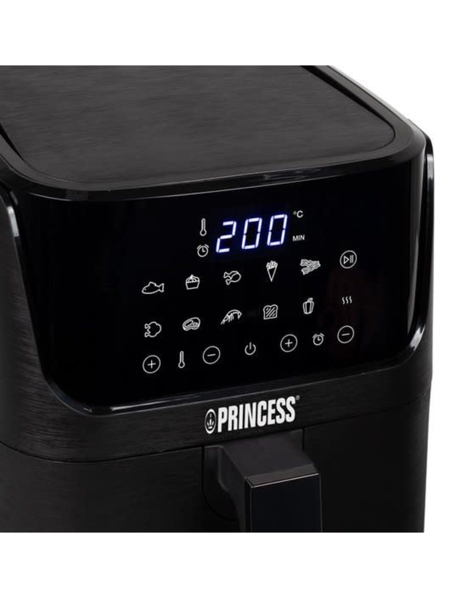 PRINCESS Princess Airfryer 182031 - Heteluchtfriteuse - Digital Aerofryer - 3,5 L - Digital Touch Screen - 10 Automatische programma's - Inclusief receptenboek