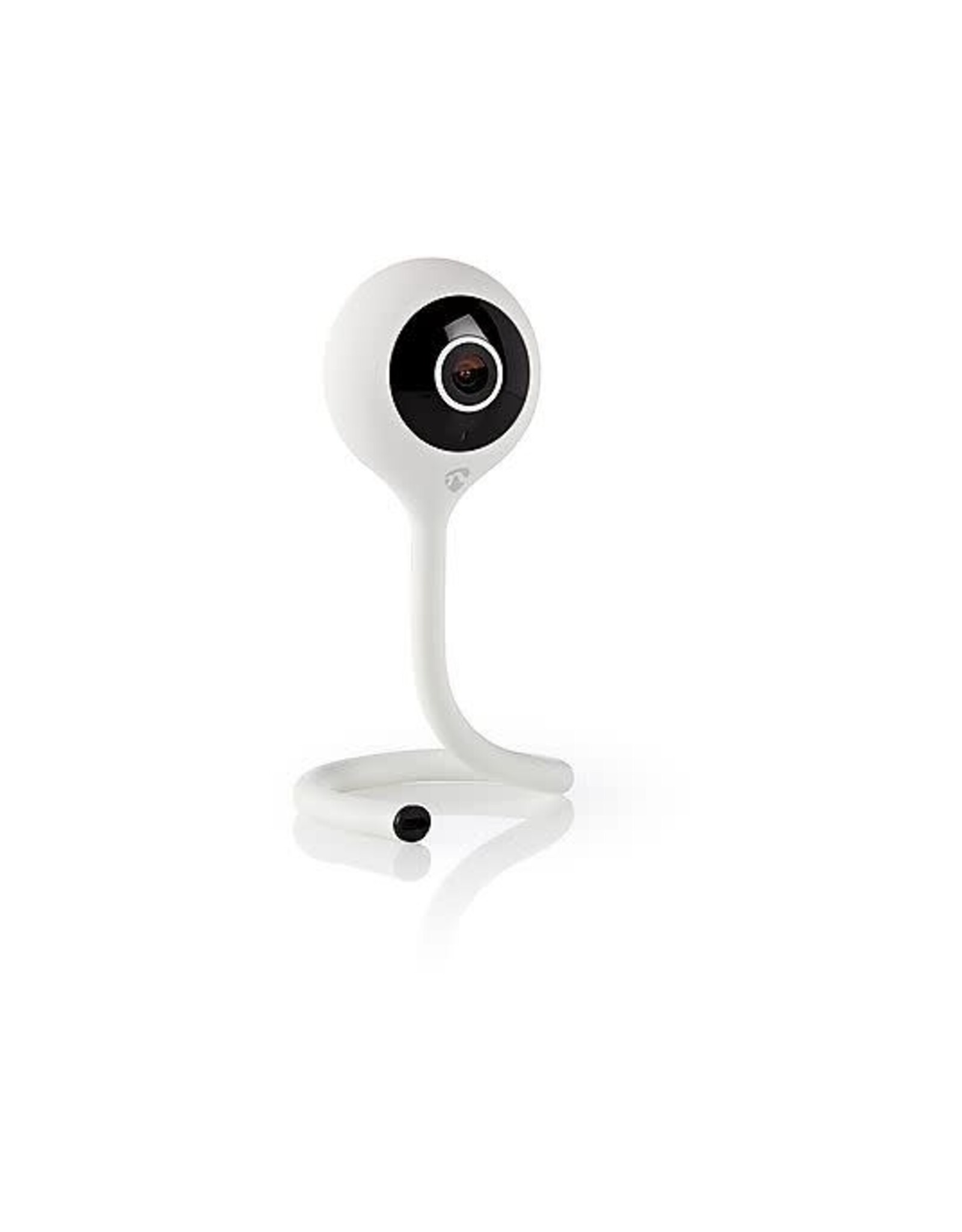 Nedis Nedis SmartLife Camera voor Binnen - Wi-Fi - Full HD 1080p - Cloud Opslag -Ook te gebruiken als babyfoon (optioneel) / microSD (niet inbegrepen) - Met bewegingssensor - Nachtzicht - Wit