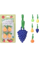 MERKLOOS Tafelkleedgewichten fruit kaart a 4st (1 stuk) assorti