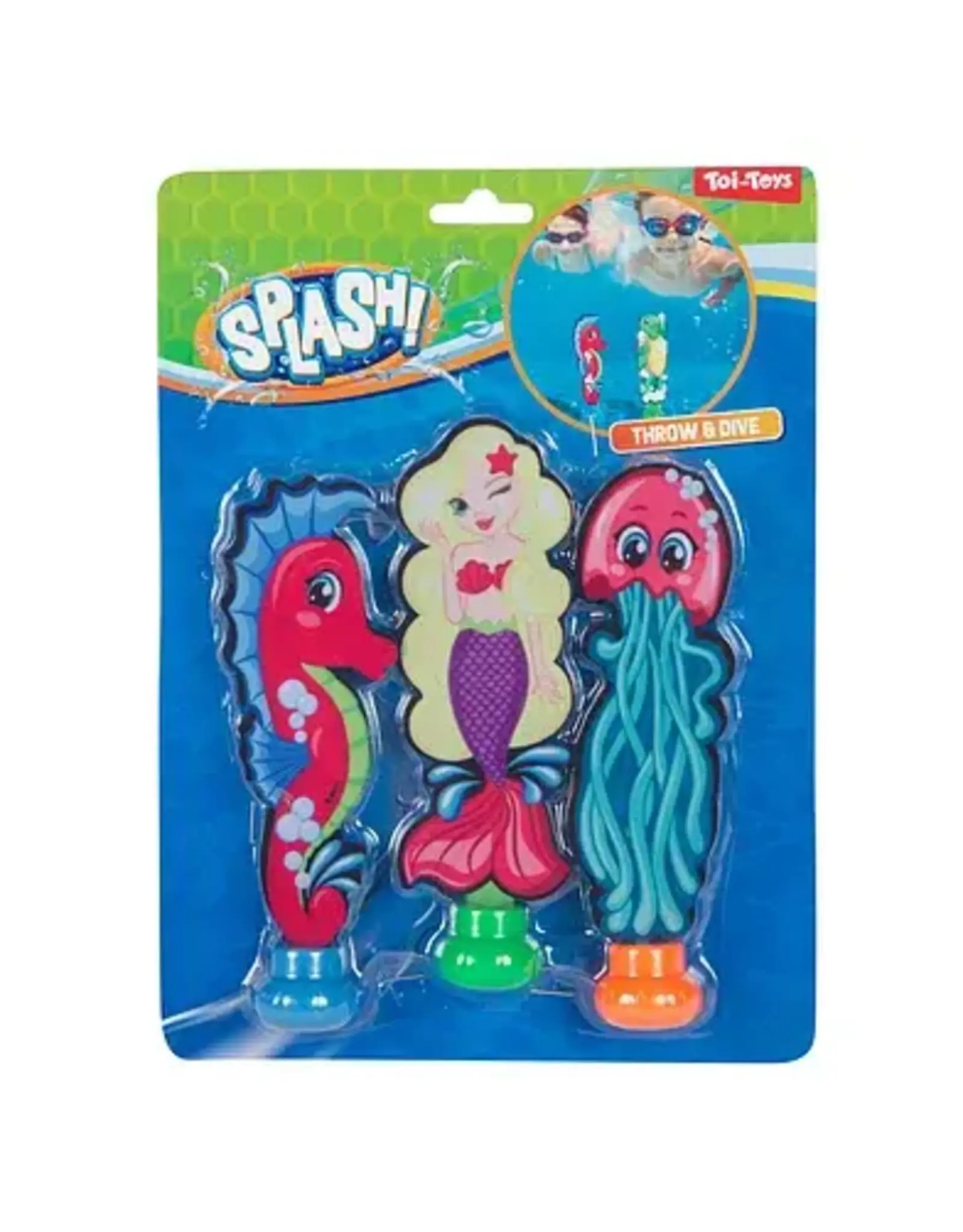TOI TOYS Splash Duikvissen Zeewezens