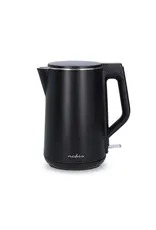 Nedis Waterkoker 1.5l - Kunststof - Zwart