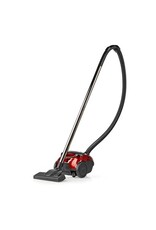 Nedis Nedis Stofzuiger - Met Zak - 700 W - Stof capaciteit: 1.5 l - Combi-Borstel - Actieradius: 7 m - Hepa - Antraciet / Rood