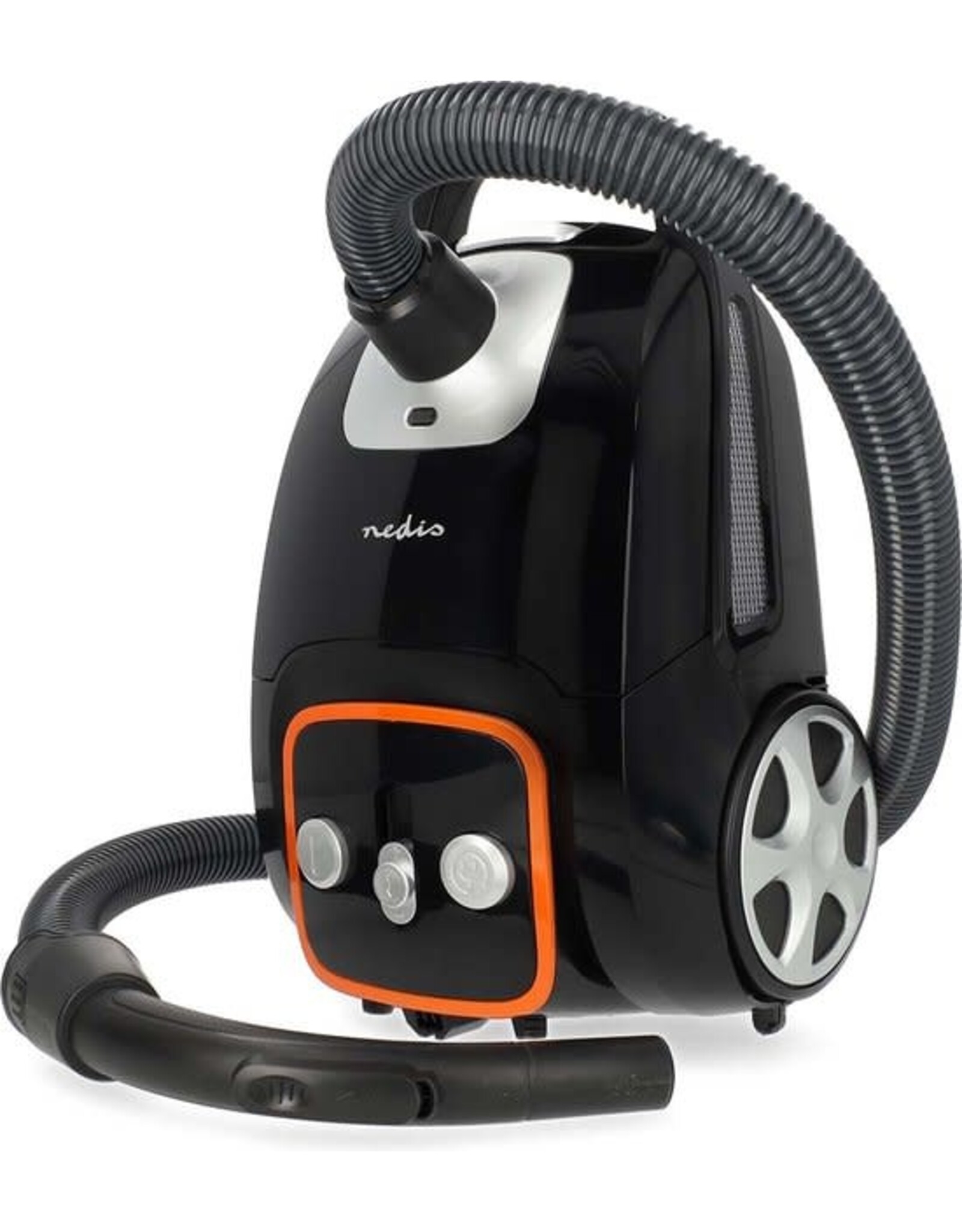 Nedis Nedis Stofzuiger met Zak – 3 Liter – HEPA 13 – Snoerlengte 7m – Zwart