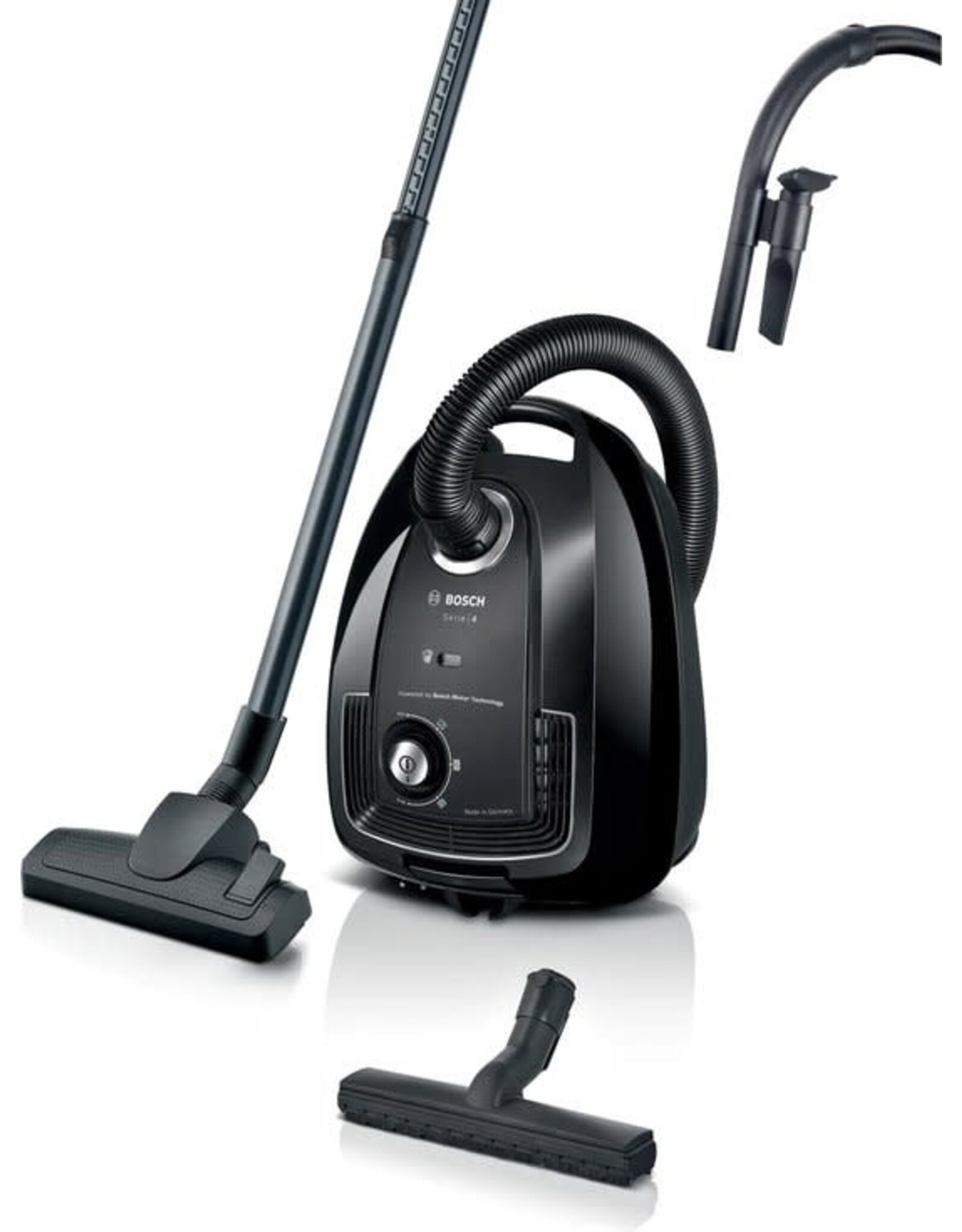 BOSCH Bosch BGL38BA2H Serie 4 - Stofzuiger met zak - Zwart