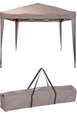 AMBIANCE ProGarden Partytent - Opvouwbaar - 300xH250 cm - Taupe