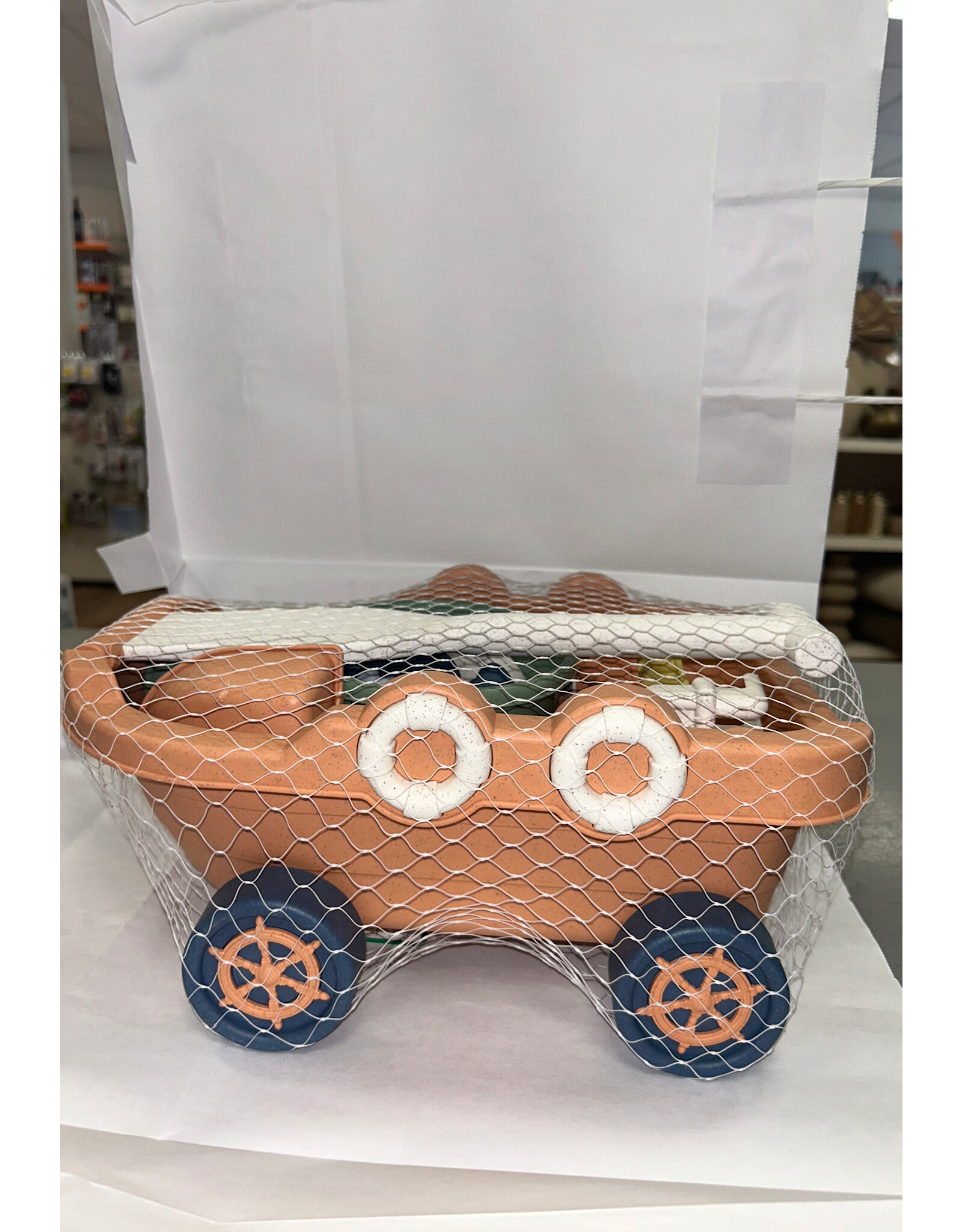 Sand Toys Bolderkar met Zandspeelgoed