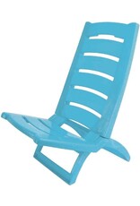 adriatic Opklapbare Strandstoel 37x79 cm Azure