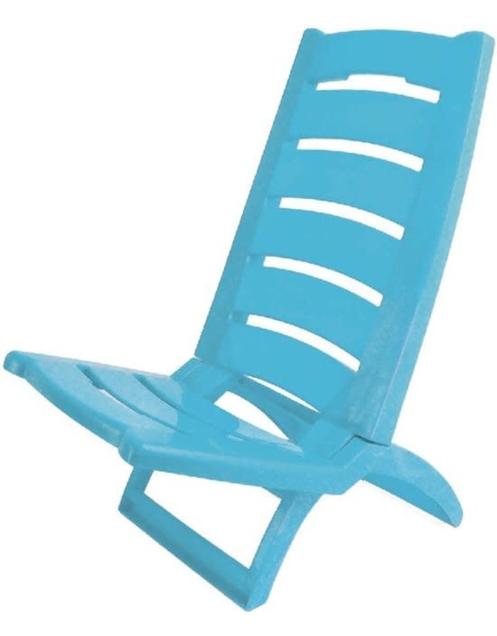 adriatic Opklapbare Strandstoel 37x79 cm Azure