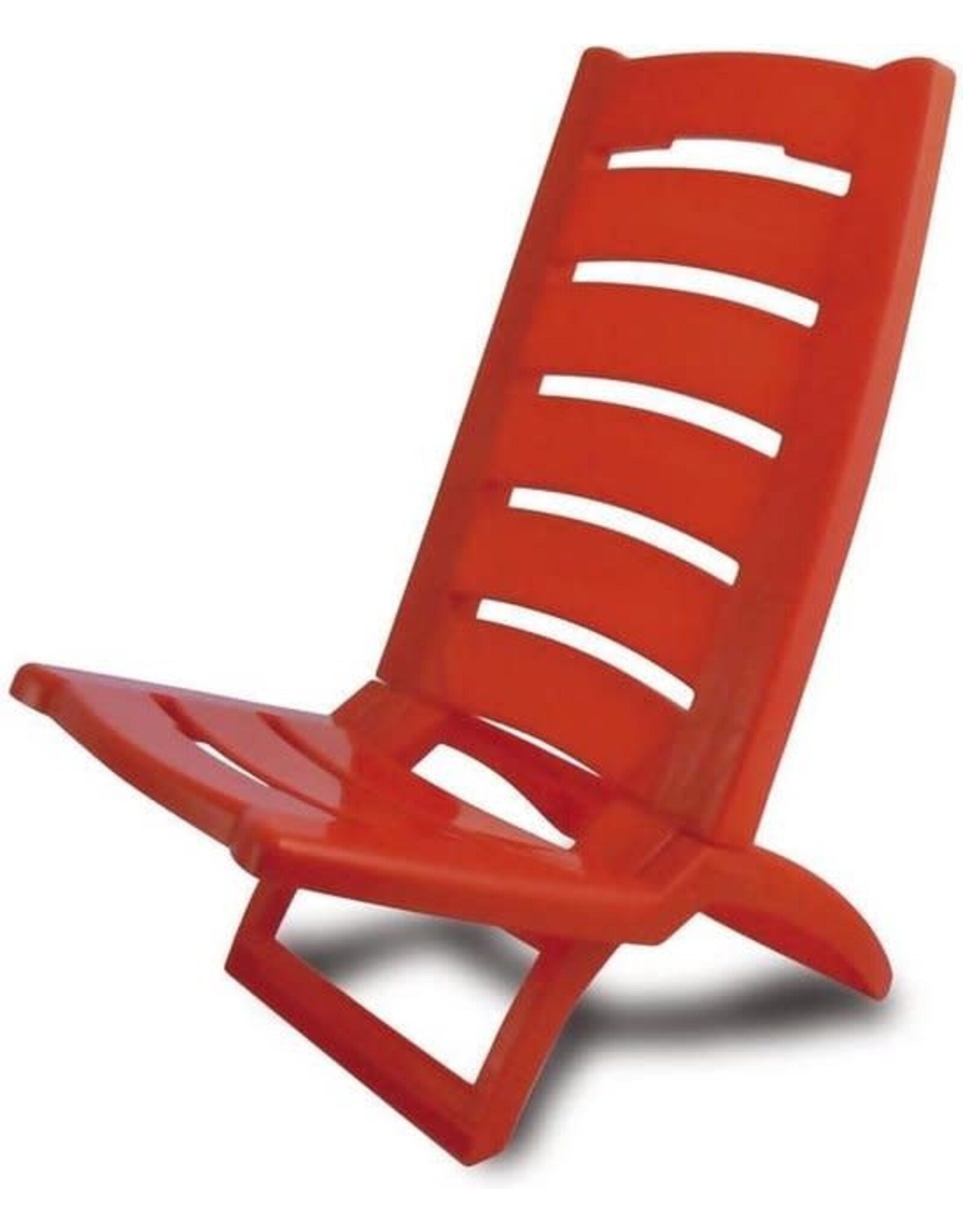 adriatic Opklapbare Strandstoel 37x79 cm Rood