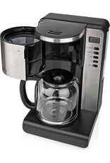 Nedis Nedis Koffiezetapparaat – Filterkoffie – 1,5L – Timer – Warmhoudfunctie – Zwart