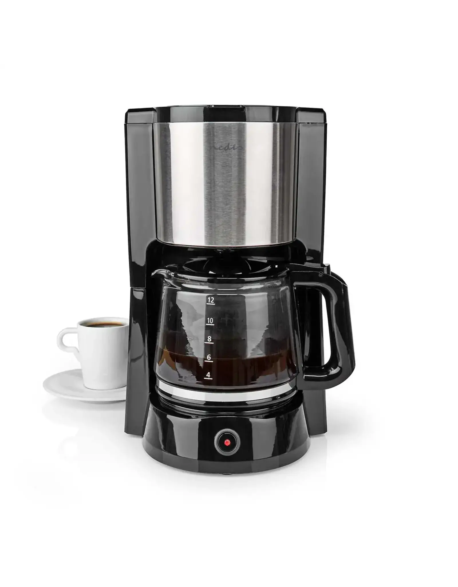 Nedis Koffiezetapparaat Filter Koffie - 1.5l - 12 Kopjes