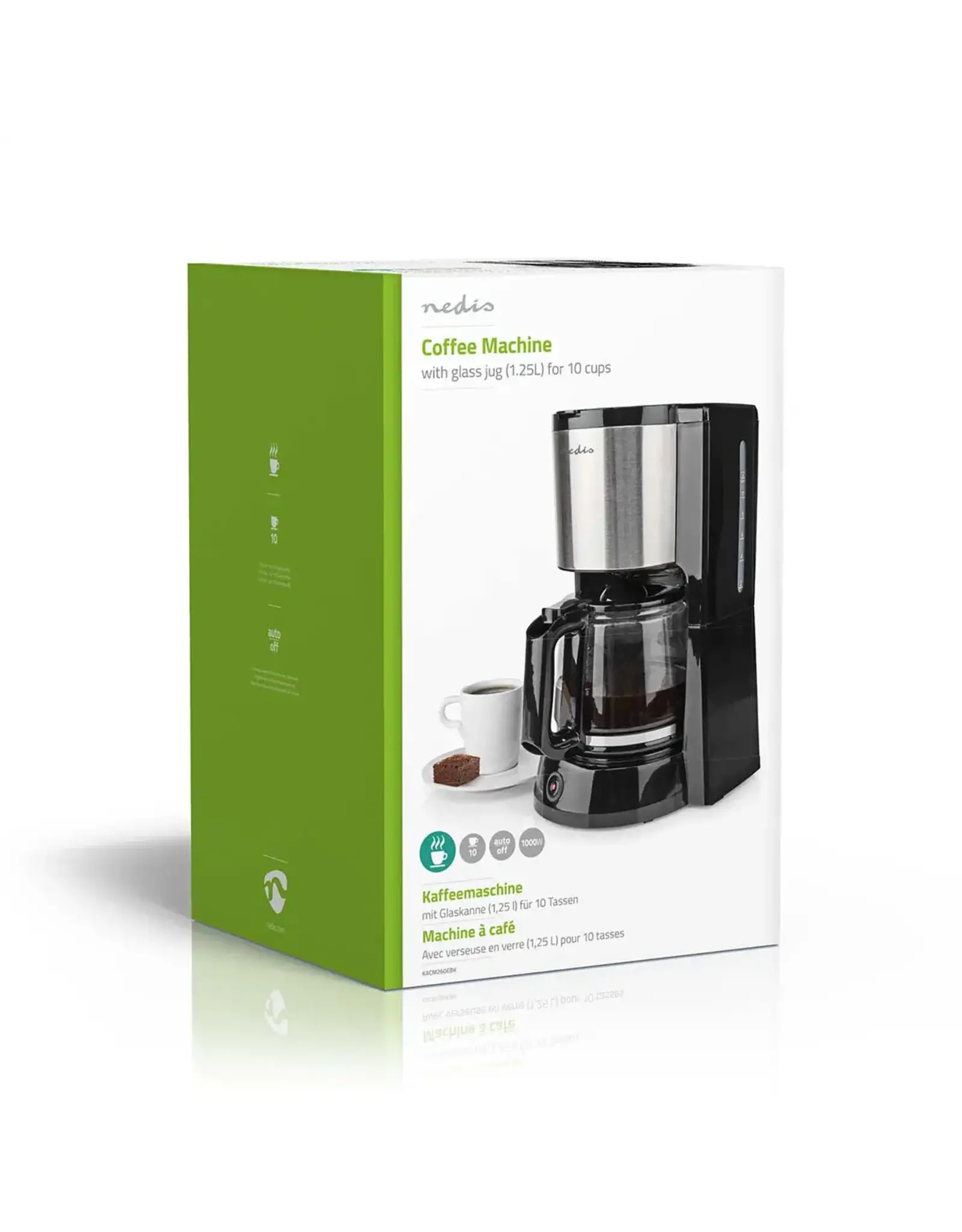 Nedis Koffiezetapparaat Filter Koffie - 1.5l - 12 Kopjes