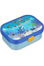 MEPAL Mepal lunchbox Campus - 750 ml - Broodtrommel met vakjes voor kinderen - Geschikt voor 4 boterhammen - Tropical Ocean