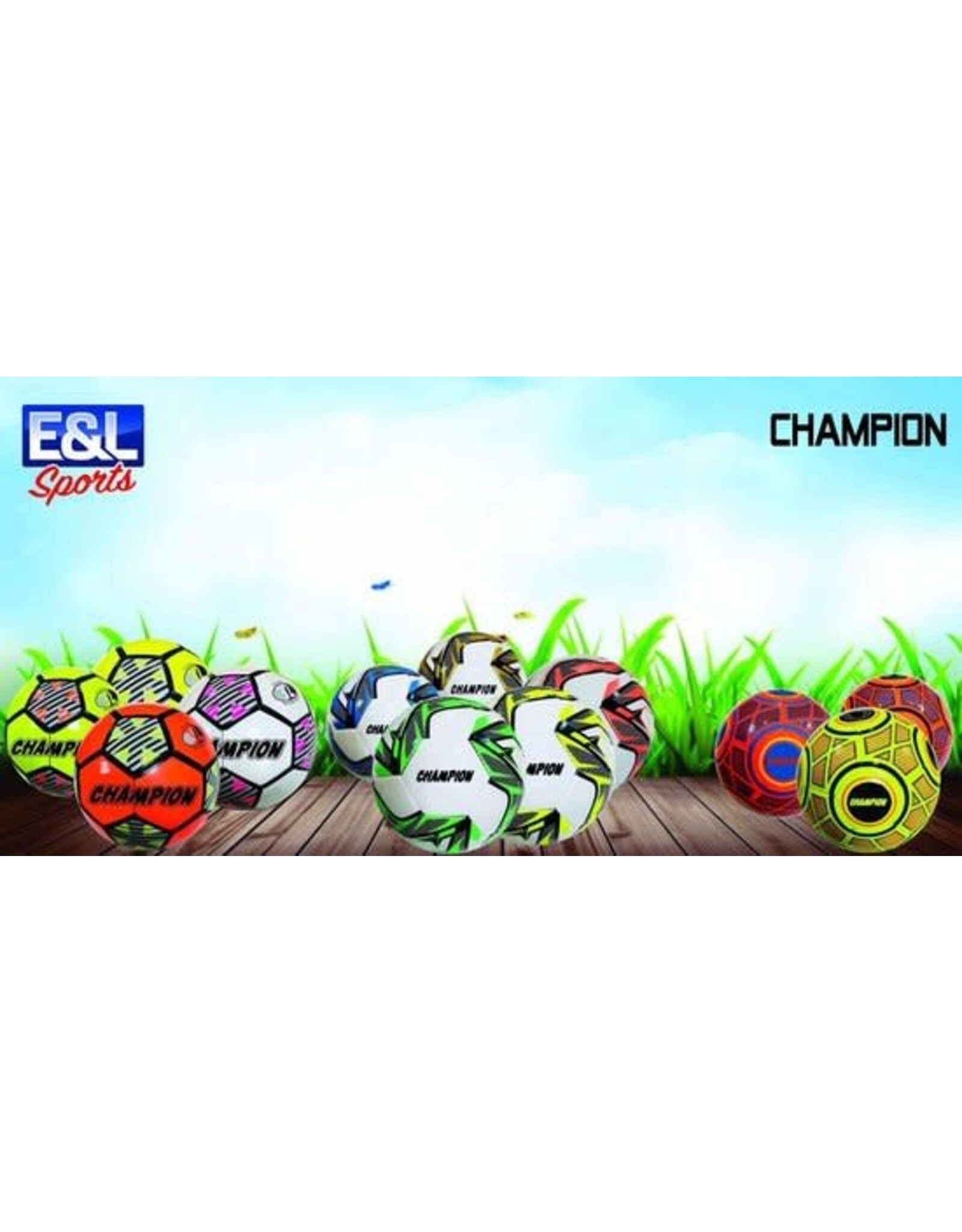 Voetbal Champion - Verschillende Prints - 320 gram - maat 5