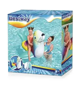 BESTWAY Bestway Rider Flash N' Splash Zeehond Ride-On 141 x 110 x 93 cm
