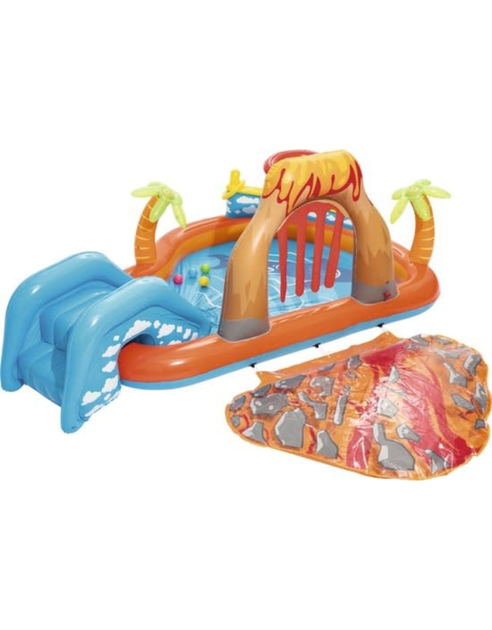 BESTWAY Bestway Speelzwembad Tropisch Eiland - 265x265x104cm