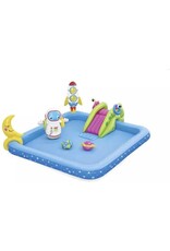 BESTWAY BESTWAY Play center Lil' Astronaut - Water Speel Center - Opblaasbare Glijbaan - Ruimtespellen - Vanaf 2 Jaar