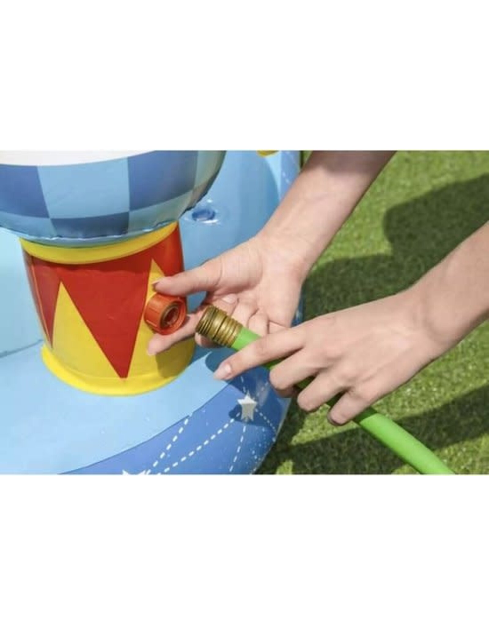 BESTWAY BESTWAY Play center Lil' Astronaut - Water Speel Center - Opblaasbare Glijbaan - Ruimtespellen - Vanaf 2 Jaar