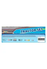 2-Play 2-Play Tractor en Combine met 2 Aanhangers, 24cm