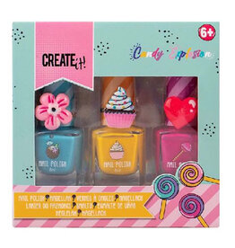 CREATE IT Create it candy 3 nagellak 2 ass.