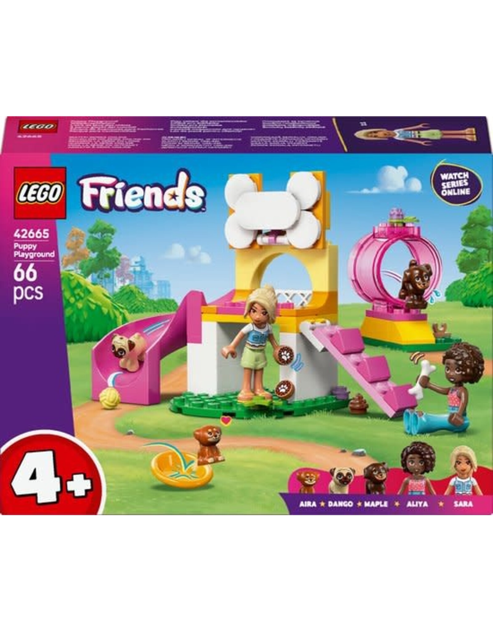 Lego Friends LEGO Friends Hondenspeeltuin Rollenspel Bouwpakket - 42665