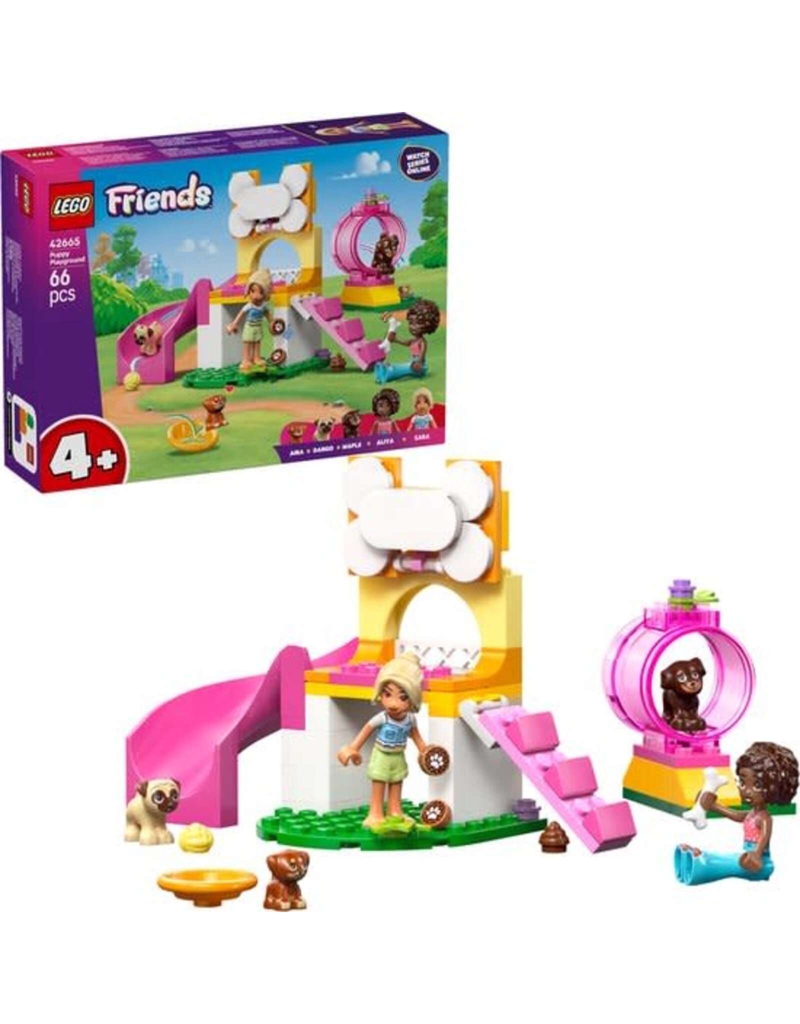 Lego Friends LEGO Friends Hondenspeeltuin Rollenspel Bouwpakket - 42665