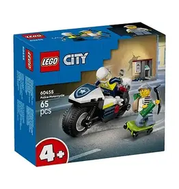 Lego City LEGO City 60455 Achtervolging op Politiemotor