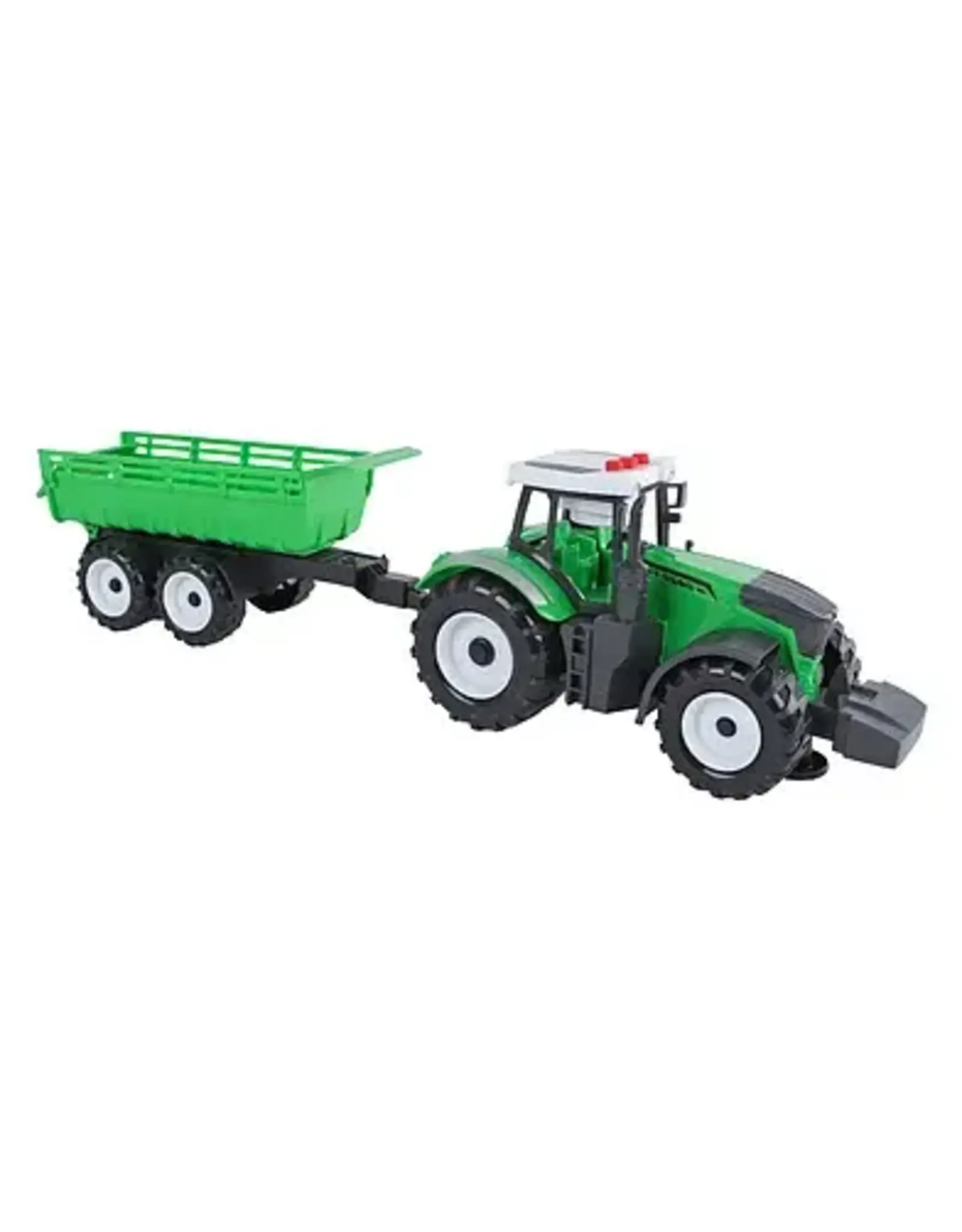 2-Play 2-Play Tractor met Aanhanger en Kiepfunctie met Licht en Geluid