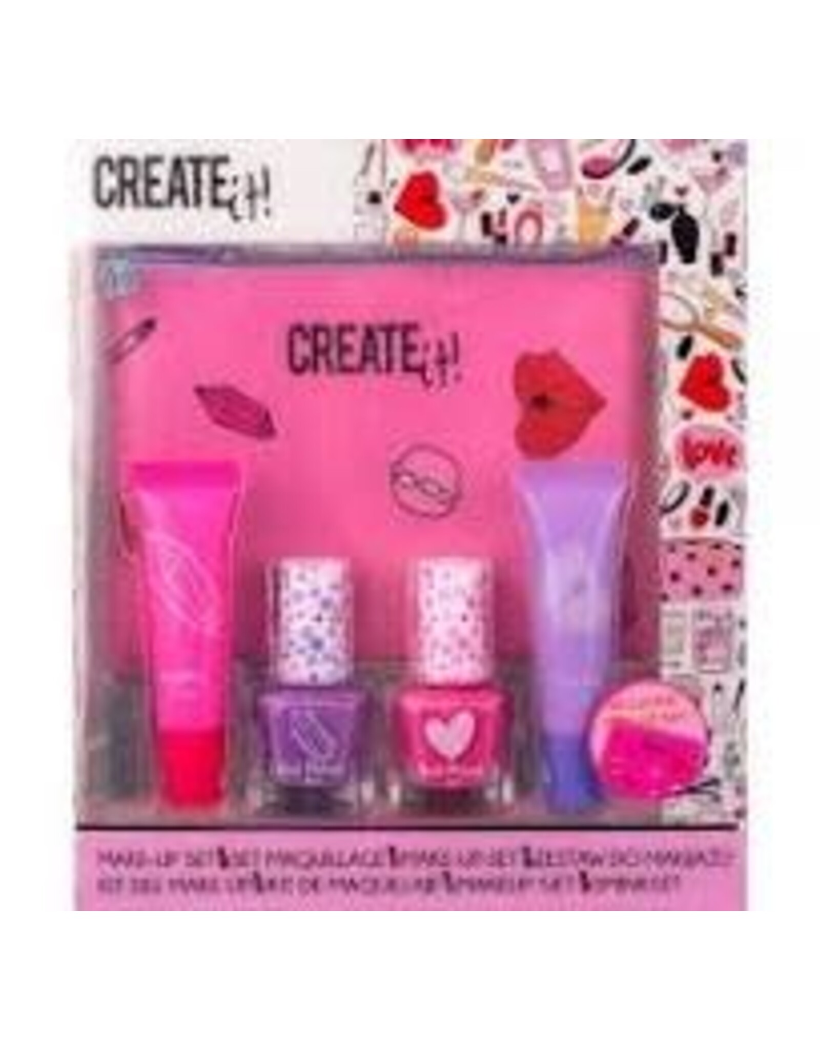 CREATE IT Create It! Makeup Set with Bag Portable Travel Beauty All in One Set