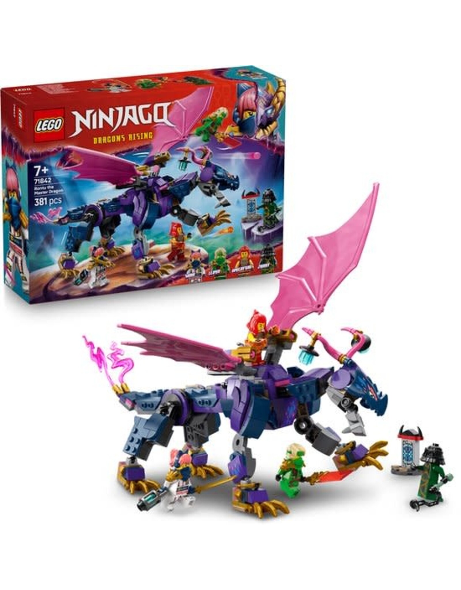 Lego Ninjago LEGO® NINJAGO® Rontu de Meesterdraak Speelgoedset - 71842
