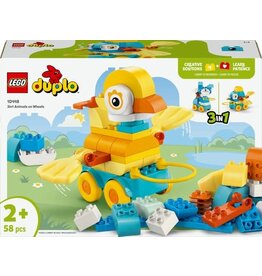 Lego duplo LEGO DUPLO 3-in-1 Dieren op Wielen Peuterspeelgoed - 10448
