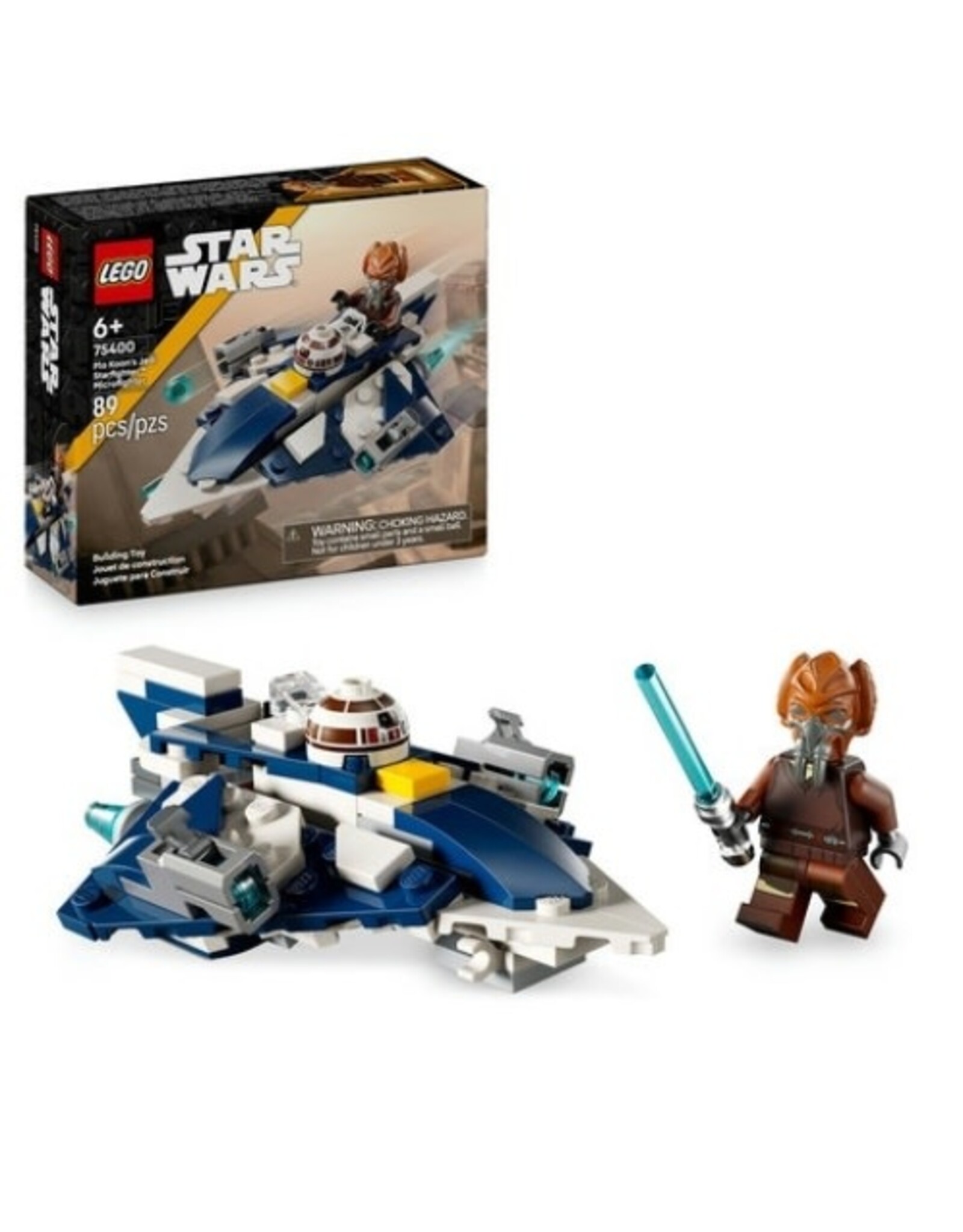 Lego starwar LEGO 75400 Plo Koons Jedi Starfighter Microfighter