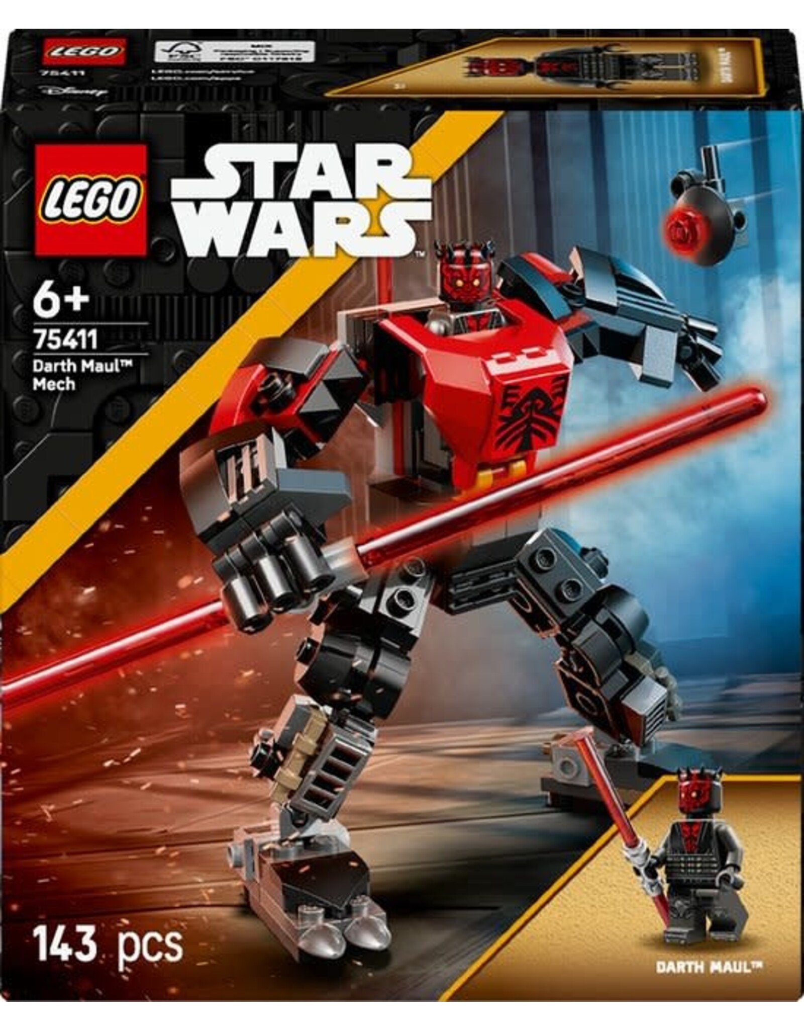 Lego starwar LEGO Star Wars: The Clone Wars Darth Maul Mecha Set - 75411