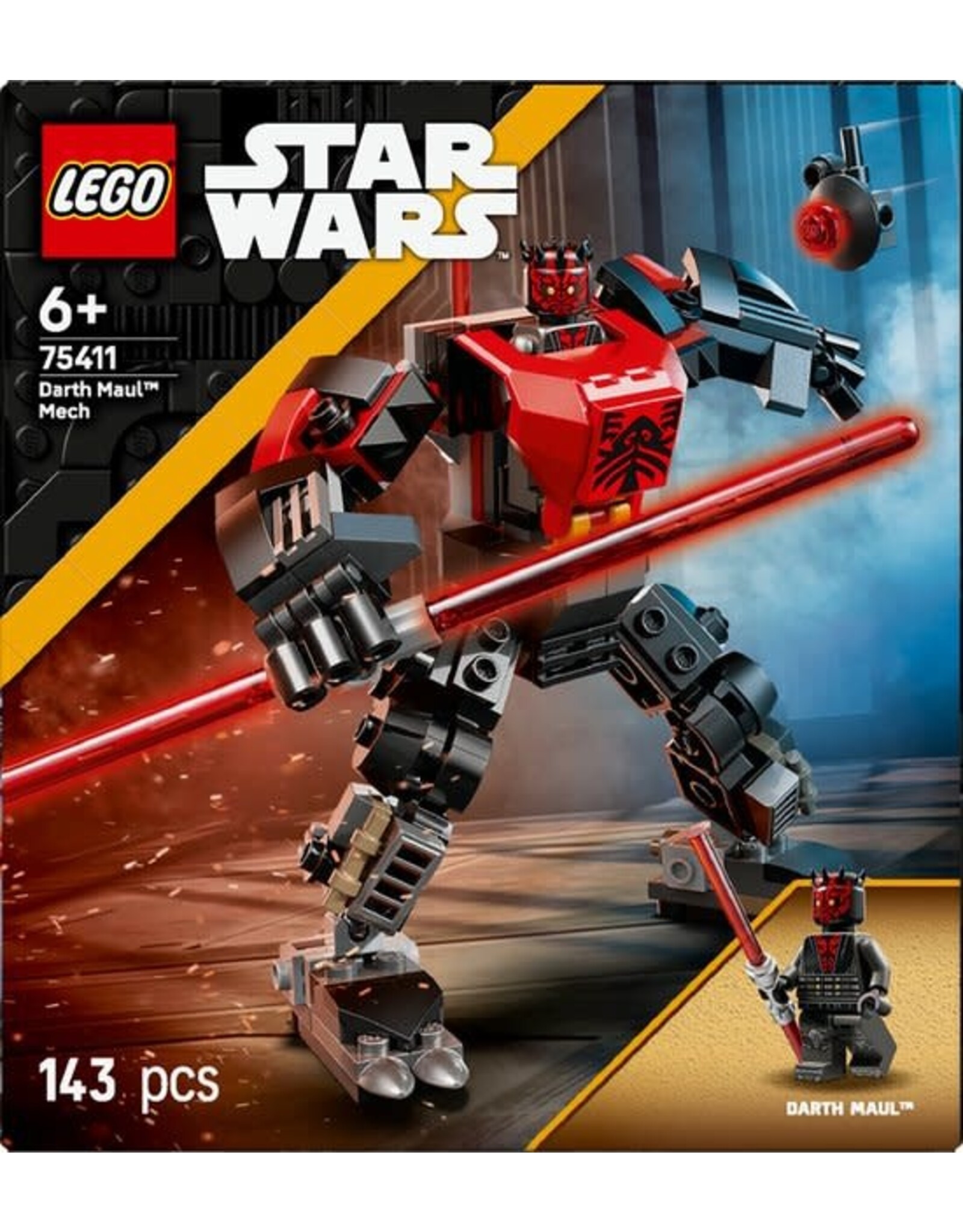 Lego starwar LEGO Star Wars: The Clone Wars Darth Maul Mecha Set - 75411