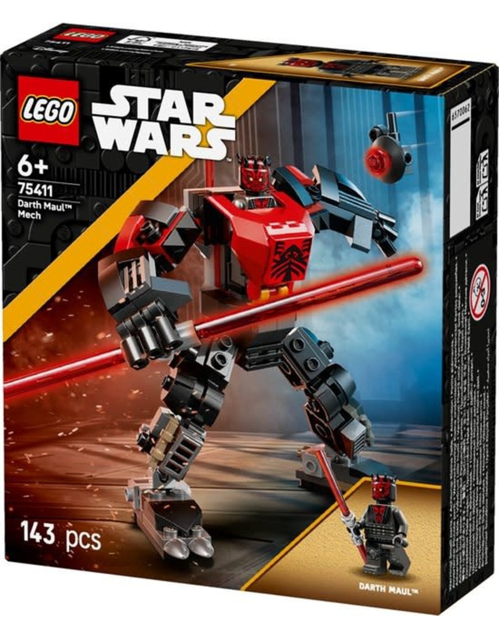 Lego starwar LEGO Star Wars: The Clone Wars Darth Maul Mecha Set - 75411