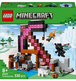 Lego Minecraft LEGO Minecraft De Pikhouweelmijn Bouwpakket voor Kinderen - 21277
