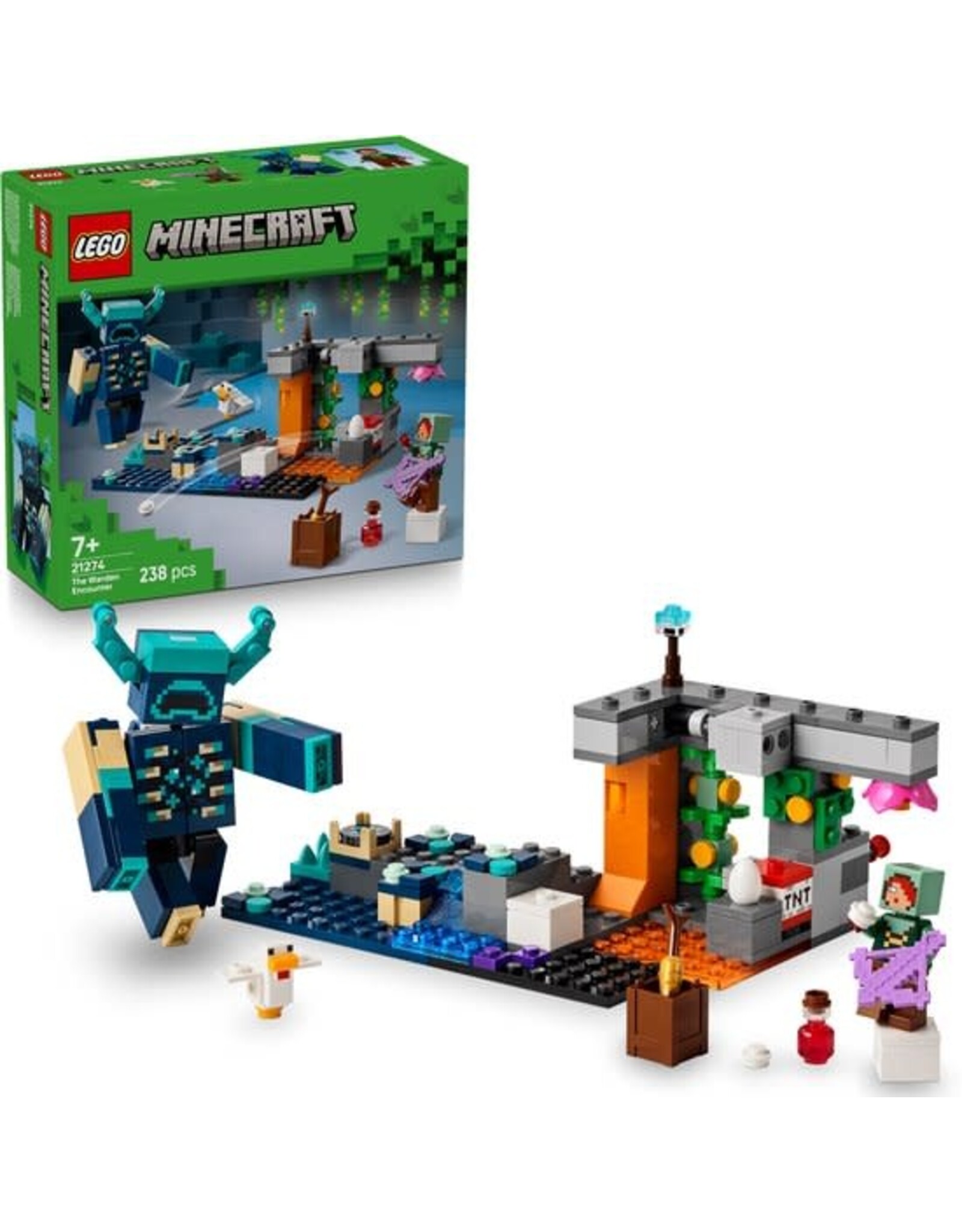 Lego Minecraft LEGO® Minecraft® De Ontmoeting met de Opzichter - 21274