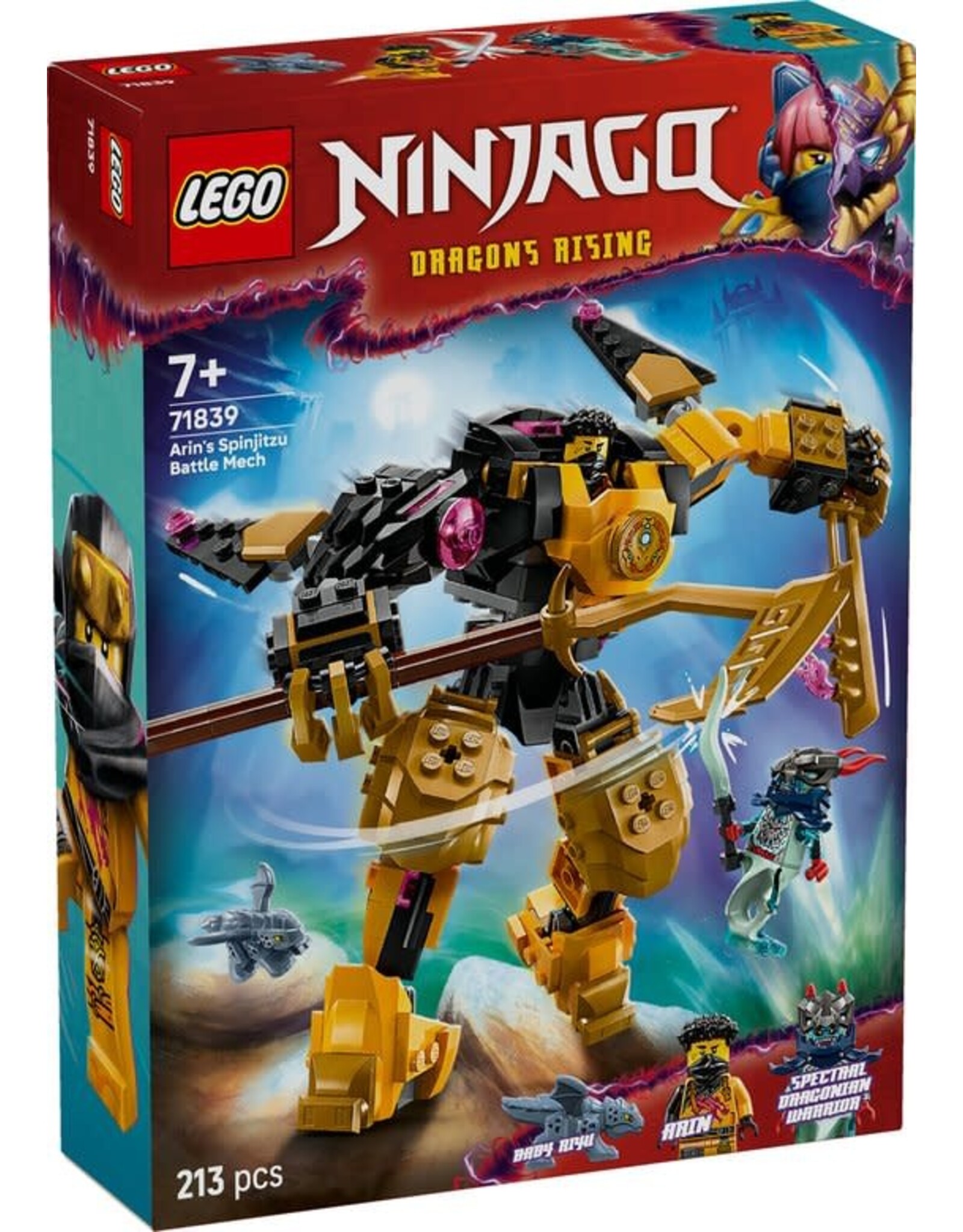 Lego Ninjago LEGO® NINJAGO® Arins Spinjitzu Strijdmecha Speelgoed - 71839