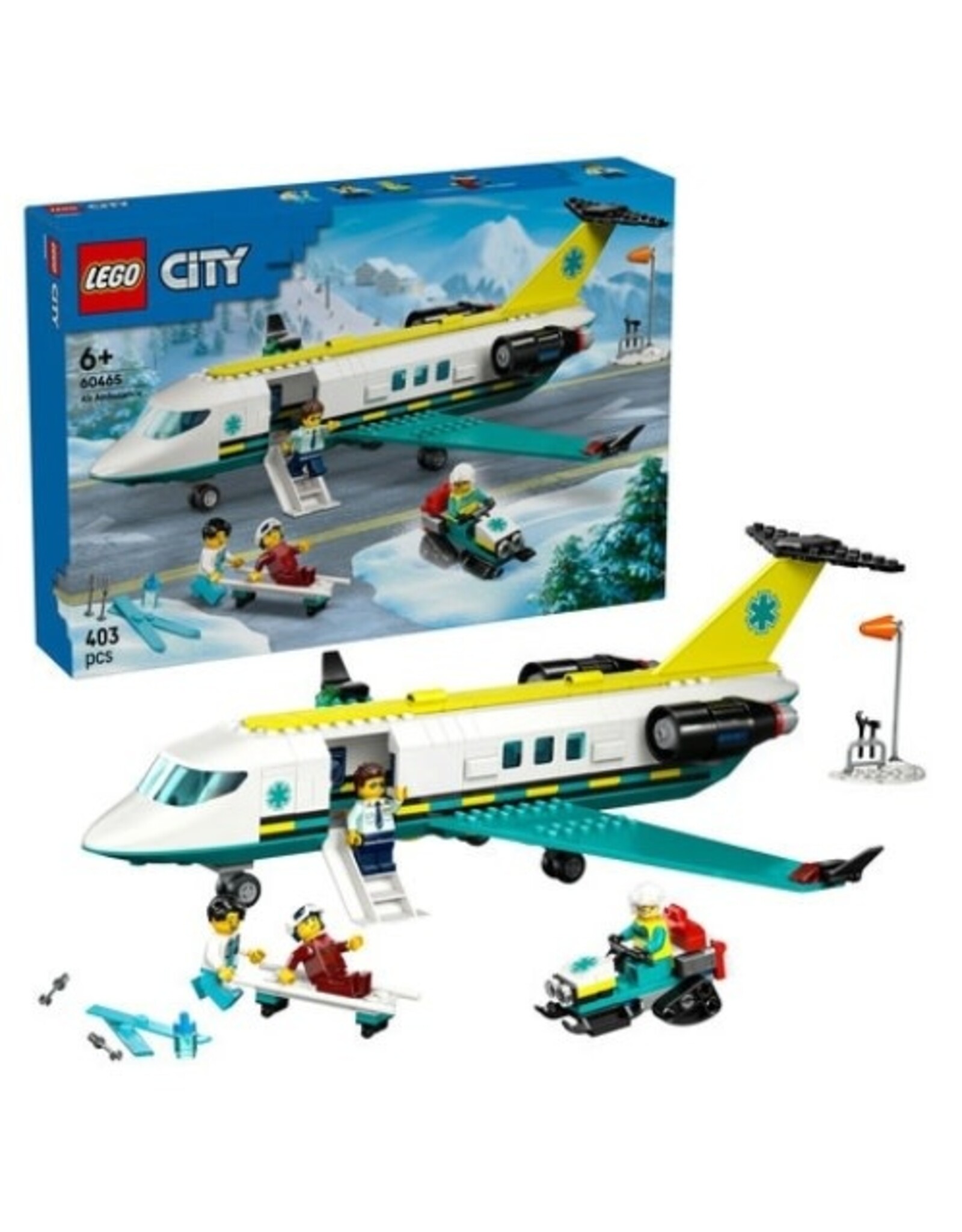 Lego City LEGO 60465 Ambulancevliegtuig