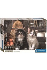 CLEMENTONI Clementoni - Puzzel - 1000 Stukjes - Schattige Kittens - High Quality Collection