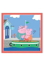 CLEMENTONI Clementoni Legpuzzel Super Color Vierkant Peppa Pig, 3x48st.