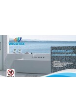 WICOTEX Douchemat-antislip grijs 53x53cm