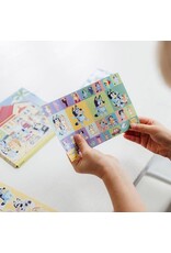 TOTUM Totum Bluey stickers met speelachtergrond