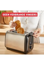 TEFAL Tefal Subito RVS TT5S1D RVS Broodrooster