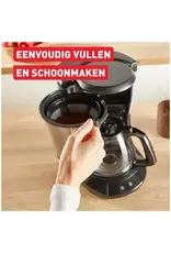 TEFAL Tefal Subito RVS CM5S1D - Filter-koffiezetapparaat -1.25L- 15 kopjes